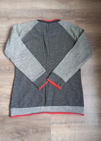 Erkek Gri pijama üst sweat - Görsel 2