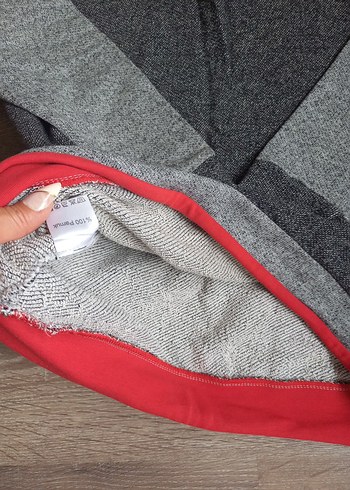 Erkek Gri pijama üst sweat - Görsel 4