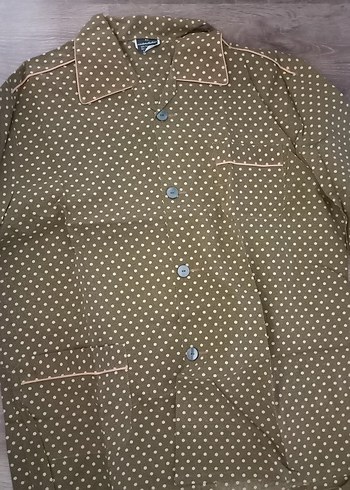 erkek Puantiyeli  Pijama Takımı - Görsel 7