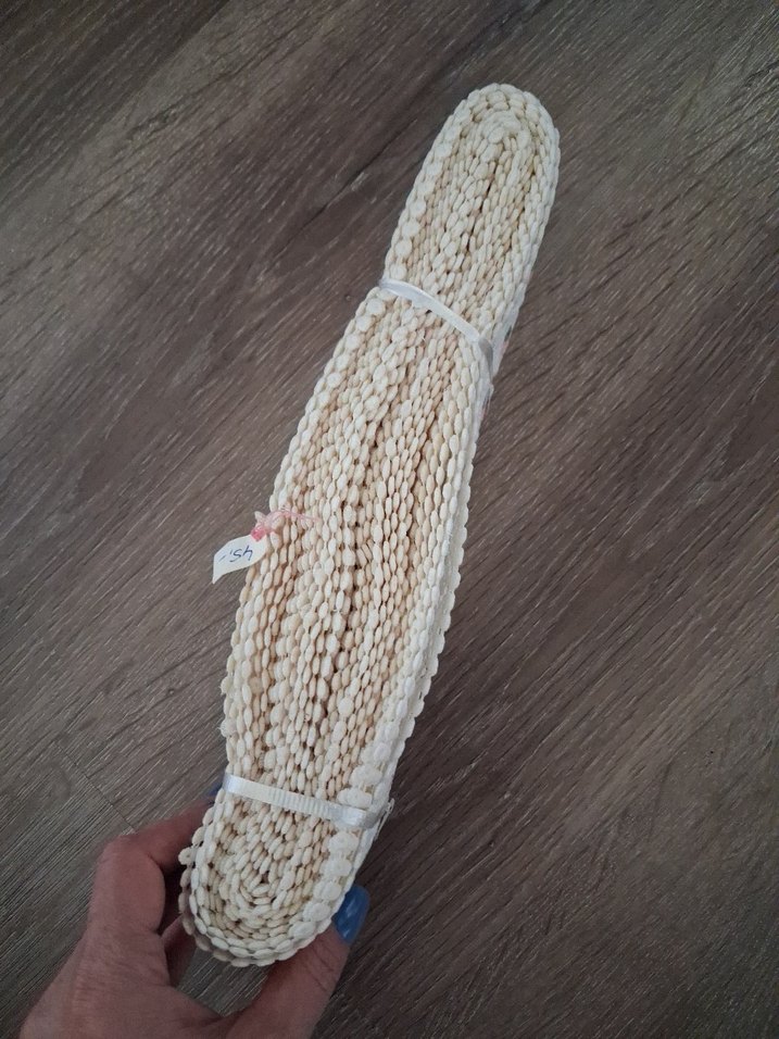 güpür Çiçek Desenli Örgü Dantel Şerit - Görsel 4