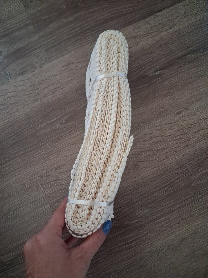 güpür Çiçek Desenli Örgü Dantel Şerit - Görsel 5