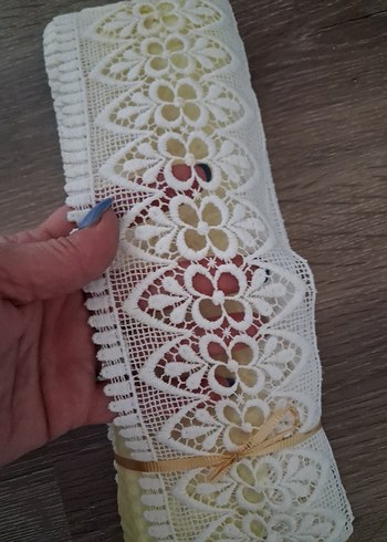 güpür Dantel tül perde - Görsel 8