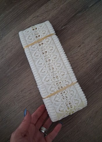 güpür Dantel tül perde - Görsel 3