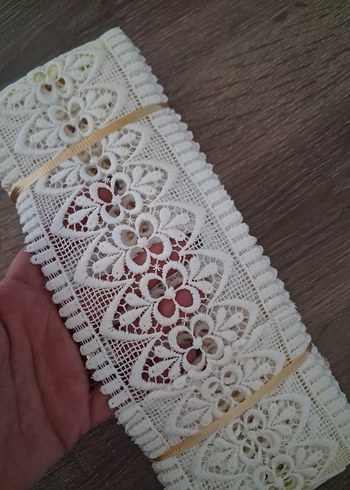 güpür Dantel tül perde - Görsel 7