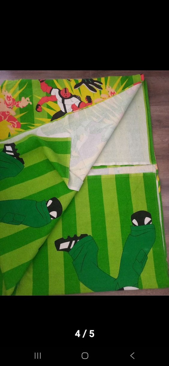 Ben ten 10 Yatak Örtüsü pike - Görsel 4