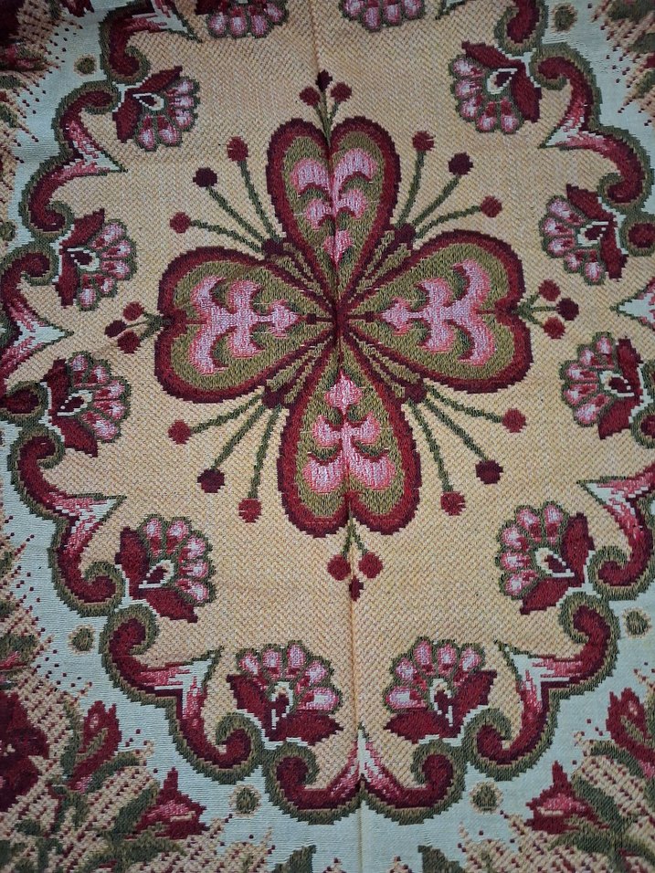 eski Nakışlı Geleneksel kilim - Görsel 2