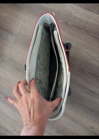 Tommy Hilfiger Renkli Deri Kadın Çanta - Görsel 7