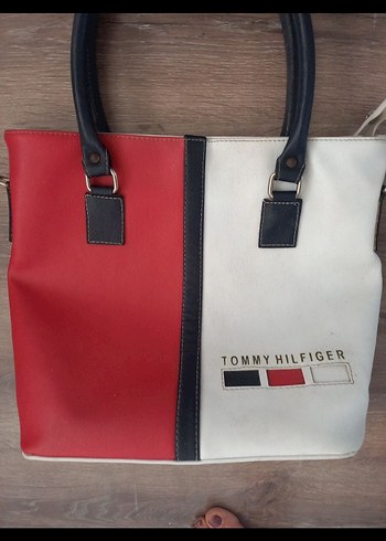 Tommy Hilfiger Renkli Deri Kadın Çanta - Görsel 2
