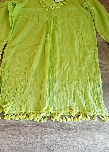 42 Beden yeşil Renk Plaj kıyafeti # pareo # Plaj elbise 