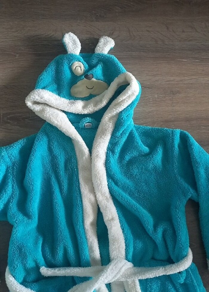 Çocuk bornoz havlu - Görsel 2