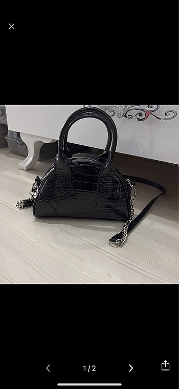 stradivarius siyah çanta