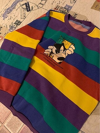 disney karakterli kalın sweat
