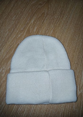 Bej Kadın Örgü Bere - Görsel 3