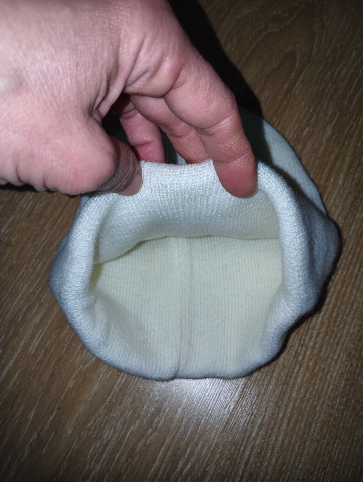 Bej Kadın Örgü Bere - Görsel 2