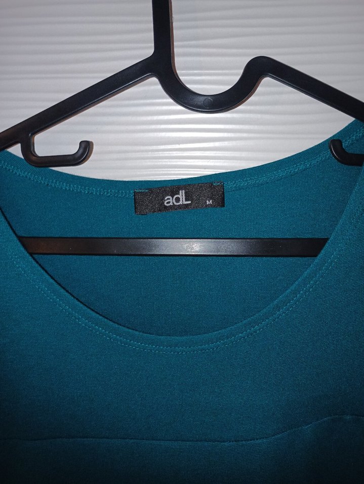 Turkuaz Kadın  Midi Elbise - Görsel 3