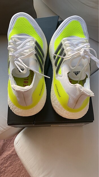 42 Beden beyaz Renk Adidas Ultraboss21 Erkek Koşu Ayakkabısı