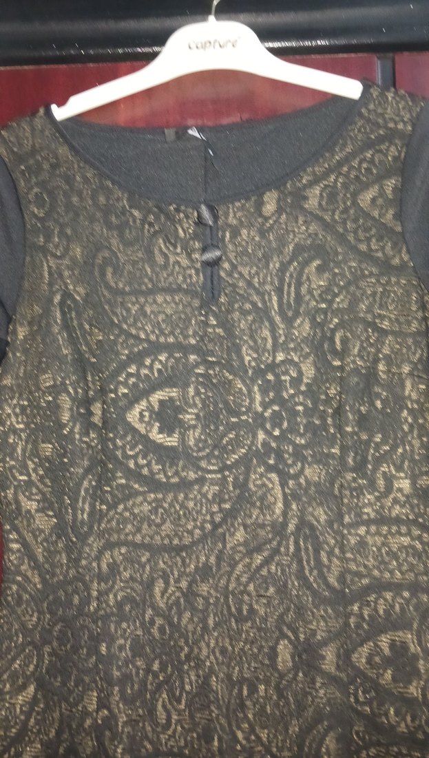 Dantel Detaylı Gri Hamile Tunik - Görsel 3