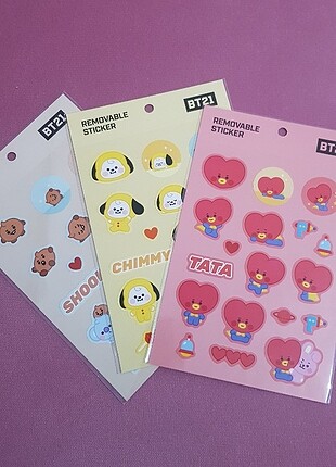 BT21 Shooky-Chimmy-Tata Sticker