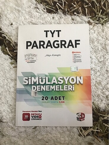 3D yayınları paragraf denemesi