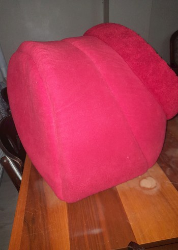 Koyu Kırmızı Kedi Yuva Evi - Görsel 3