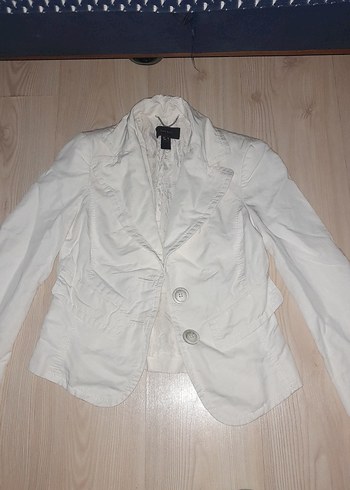 Mango Beyaz Ceket - Görsel 3