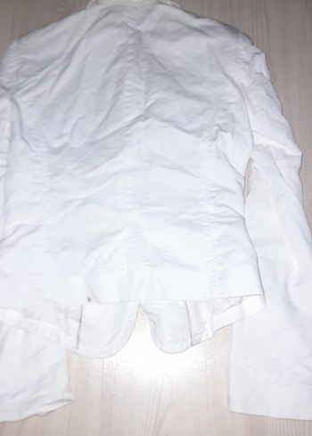 Mango Beyaz Ceket - Görsel 10