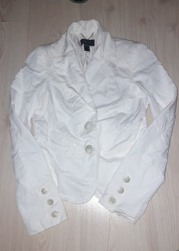 Mango Beyaz Ceket - Görsel 7