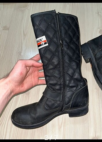 38 Beden siyah Renk Hammerjack Çizme