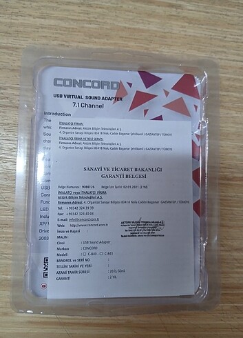 Beden Usb Ses Adaptörü