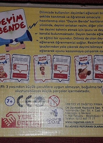 Diğer Eğitici kartlar