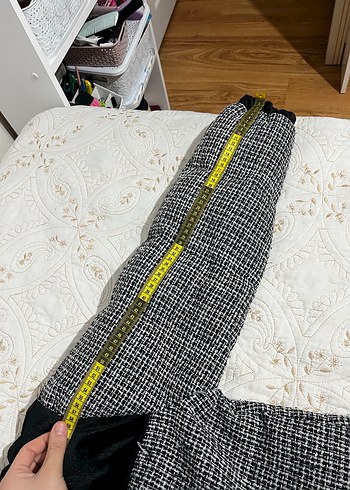 Gri Örgü Detaylı Kadın Ceket - Görsel 6