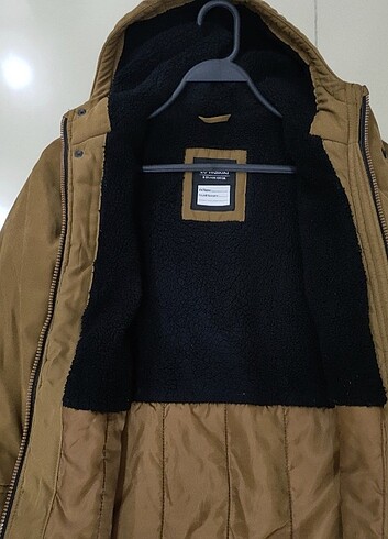 LC Waikiki LCW peluş astarlı erkek çocuk kaban