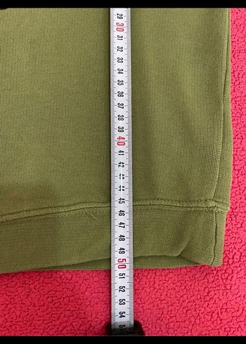 Kız Çocuk haki Uzun Kollu Payetli Sweatshirt - Görsel 3