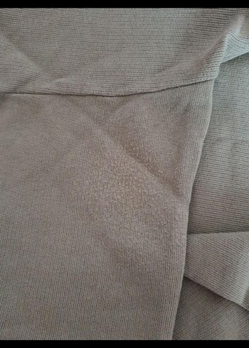 Kız Çocuk haki Uzun Kollu Payetli Sweatshirt - Görsel 8