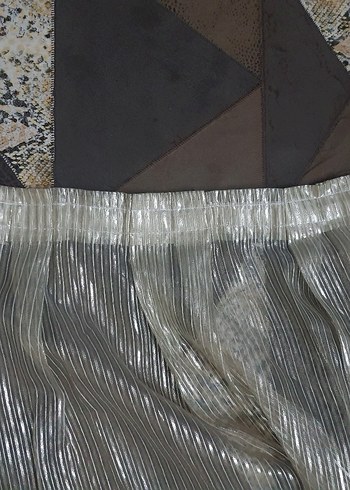 Pileli dore Uzun tül perde - Görsel 3