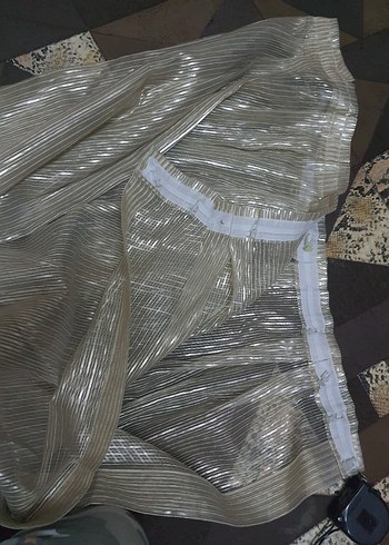 Pileli dore Uzun tül perde - Görsel 7