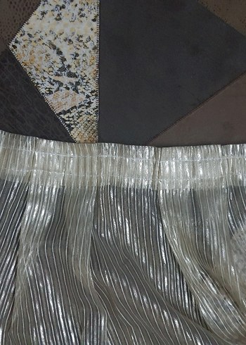 Pileli dore Uzun tül perde - Görsel 4