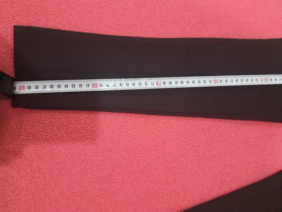 Siyah Tayt Kumaş Pantolon - Görsel 4