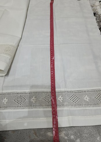 Ara dantelli yastık kılıfı - Görsel 4