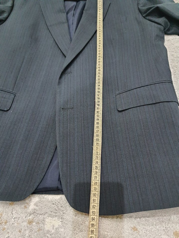 Lacivert Erkek Ofis Takım Elbise - Görsel 4