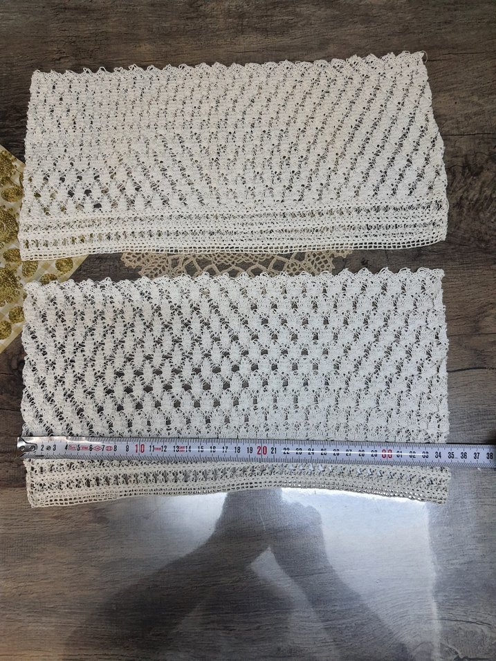 Beyaz Dantel yastık başı - Görsel 5