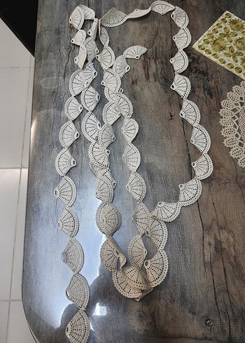 Bohem Tarzı El Yapımı Dantel Şerit - Görsel 2