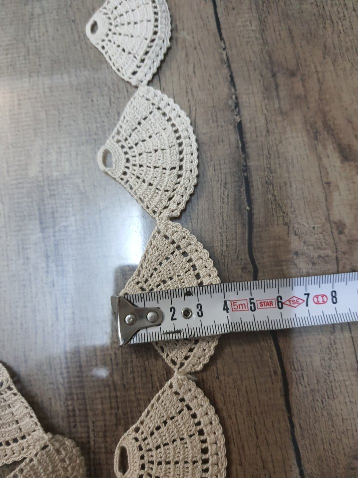 Bohem Tarzı El Yapımı Dantel Şerit - Görsel 4