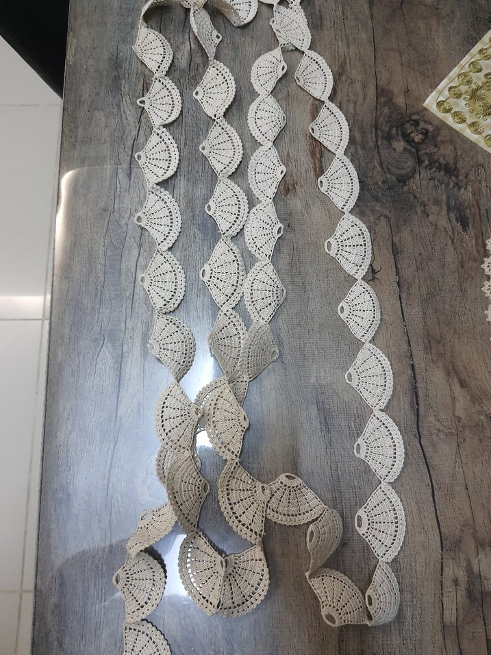 Bohem Tarzı El Yapımı Dantel Şerit - Görsel 3