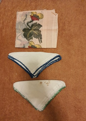 Kadın Vintage Çok Renkli baş örtüsü - Görsel 2