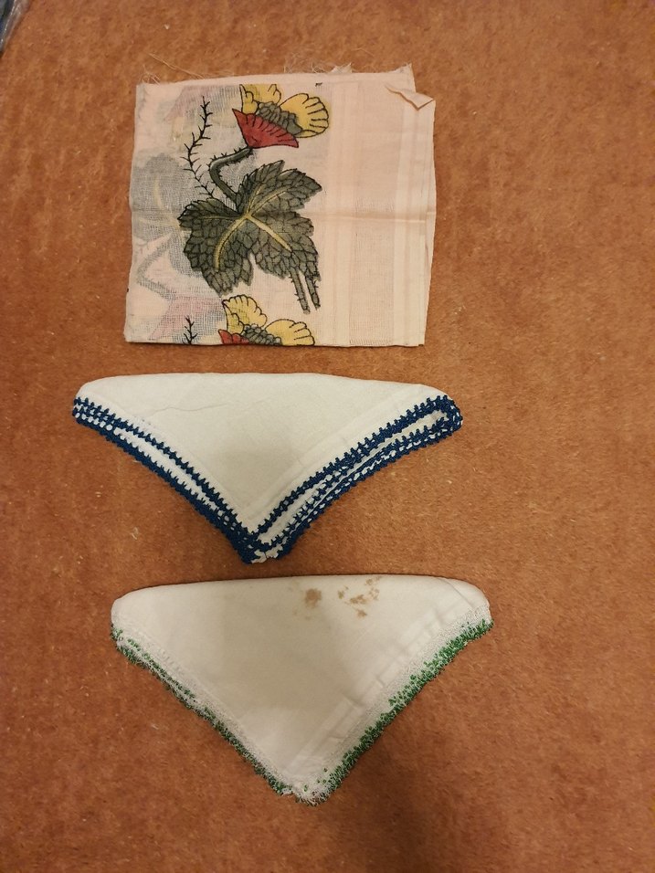 Kadın Vintage Çok Renkli baş örtüsü - Görsel 2