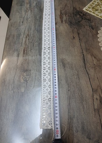 Bohem Tarzı Beyaz Dantel Şerit - Görsel 4