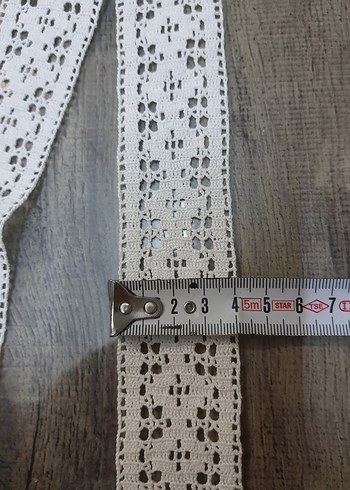 Bohem Tarzı Beyaz Dantel Şerit - Görsel 2