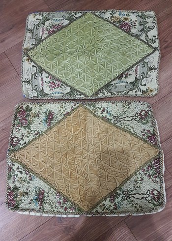 Kadife Çok Renkli Pastel Yastık Kılıfı - Görsel 2