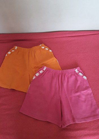 Penye Pembe Kız Şort, Rahat Kesim